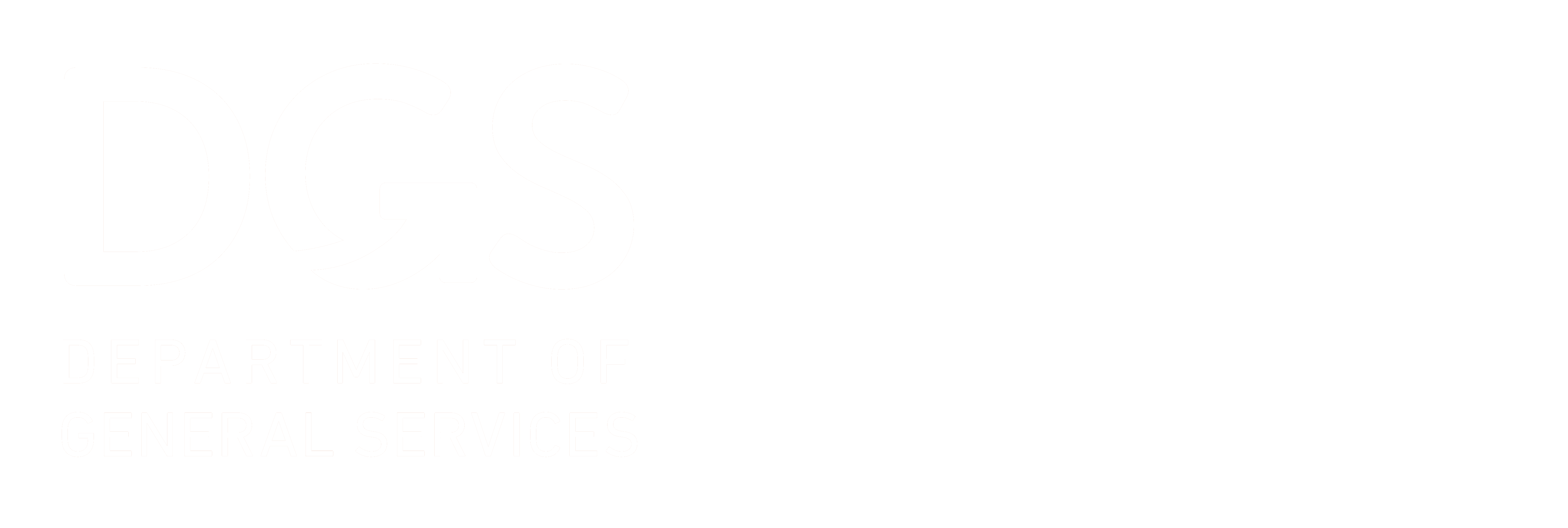 Logo of the DC Department of General Services - Build, Maintain, Sustain